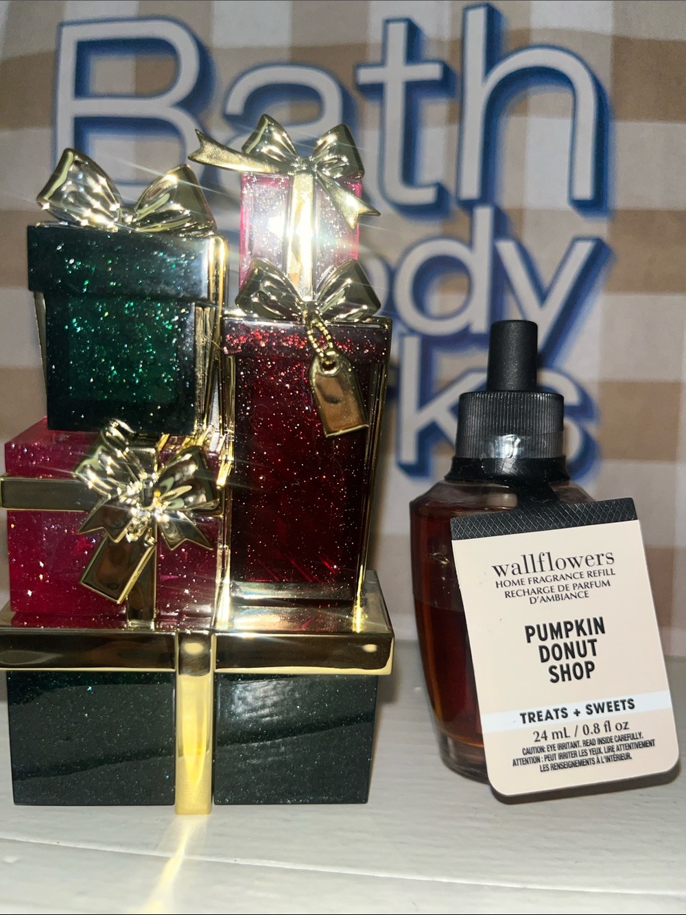 Wallflower Christmas Pumpkin Donut Shop Home Fragrance Refill - Brown